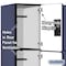 Salsbury Industries 3 Tier Designer Locker, 54"Wx76"Hx21"D, 9 Door, Blue 18-23361BLU - alternate 2
